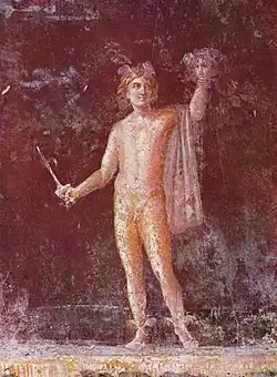 Perseo con la cabeza de Medusa.