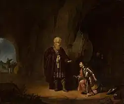 Saúl y David en la cueva de En-Gedi, Museo Nacional de Varsovia