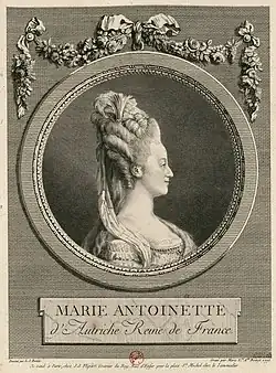 El coiffure à la Zephyr de Marie-Antoinette