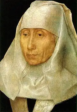 Hans Memling, Portrait of an Old Woman, between 1468 and 1470