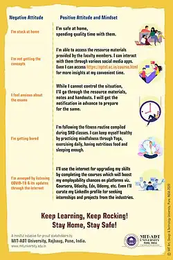 Cartel con consejos de salud