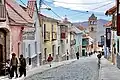 Calles coloniales españolas en Potosí (Bolivia)