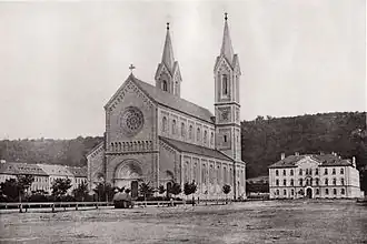 Iglesia de los Santos Cirilo y Metodio, Praga 8 - Karlín, 1868