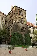 El ala de Ludvík en el castillo de Praga desde 1503 hasta 1509.