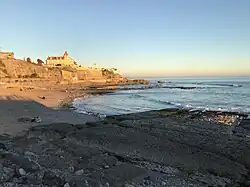 Praia da Poça, Estoril. Vista de tarde