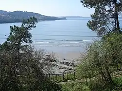 Vista desde el acantilado.