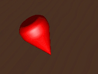 Movimiento complejo de un cuerpo rígido, que presenta precesión alrededor de la dirección del momento angular además rotación según su eje de simetría