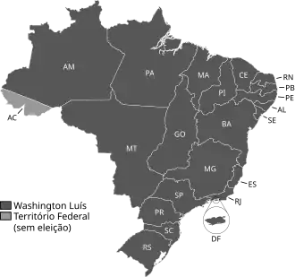 Elecciones presidenciales de Brasil de 1926