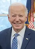 Joe Biden (2021-2025) N. 20 de noviembre de 1942 82&nbsp;años