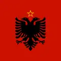 Estandarte Presidencial de la República Popular de Albania (1946-1992)