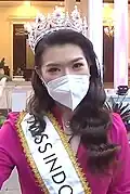 Miss Indonesia 2020-2021 Pricilia Carla Yules, de Célebes Meridional
