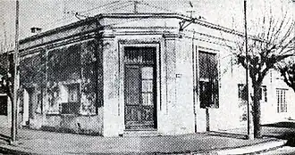 Primera ubicación asignada especialmente al Instituto, en calles 49 y 19.