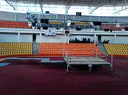 Instalación de equipo para Lucha Libre