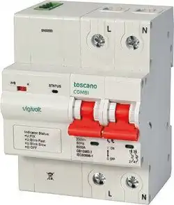 Protector contra sobretensiones permanentes con reconexión automática