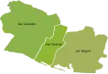 Provincias de la Alcaldía Mayor de San Salvador desde 1725 a 1785