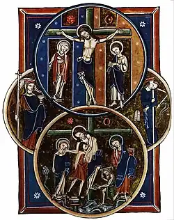 Salterio de Blanca de Castilla, manuscrito iluminado francés (hacia 1230).