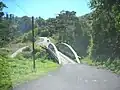 Puente sobre el río Turrialba sobre la via hacia Capellades