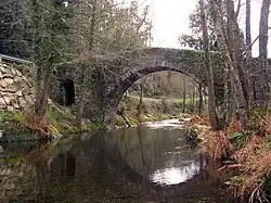 Puente Medieval, en La Veguiña, Tapia de Casariego