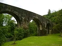 Puente de la Explanación en la Vereda Boquia.