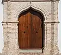 Puerta de la Ermita de San Sebastián.