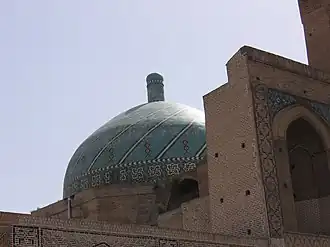 Cúpula de la mezquita de Qazvin