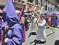 Procesión de Jesús del Gran Poder en Quito