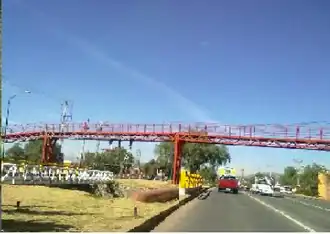 Puente Peatonal, en 2013.