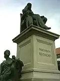 Schweinfurt: monumento a Friedrich Rückert.
