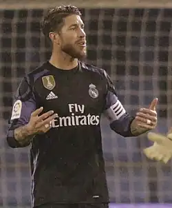 Sergio Ramos, futbolista español nacido un 30 de marzo.