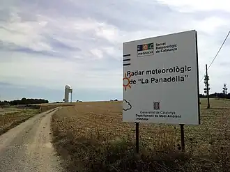 Camí al radar meteorològic de La Panadella