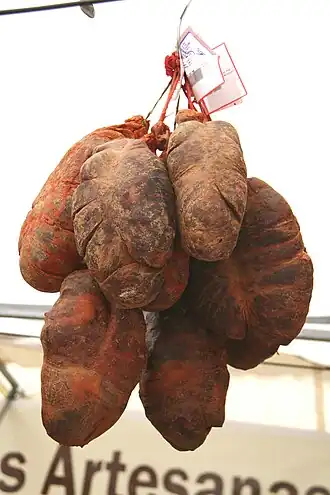 Ramillete de botillos bercianos.