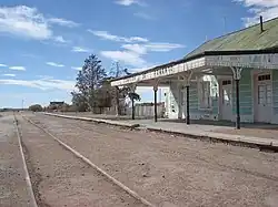 Estación del ferrocarril.