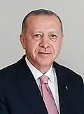 Turquía&nbsp;Turquía Recep Tayyip Erdoğan, Presidente