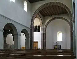 Nave y ábside occidental de Mittelzell