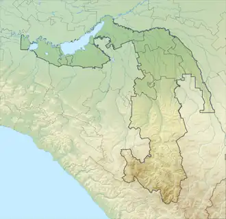 Cueva de Mezmáiskaya ubicada en Adigueya
