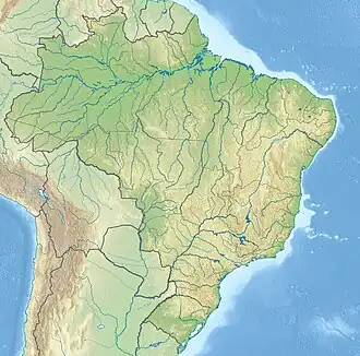 Punta de Seixas ubicada en Brasil
