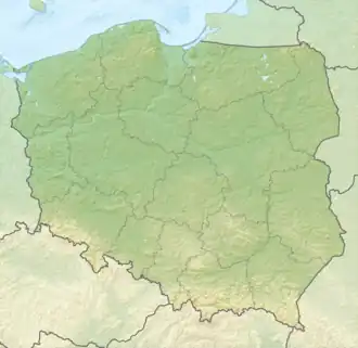 Península de Westerplatte ubicada en Polonia