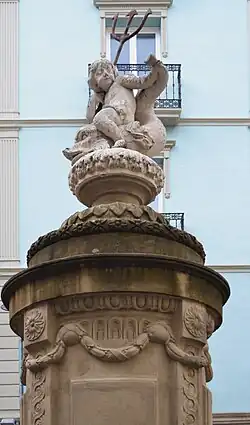 Remate de la fuente de Nepturno