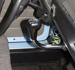 Palanca de cambios tipo revólver