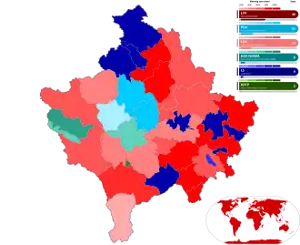 Elecciones parlamentarias de Kosovo de 2025