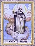 Retablo Cerámico de San Vicente Ferrer