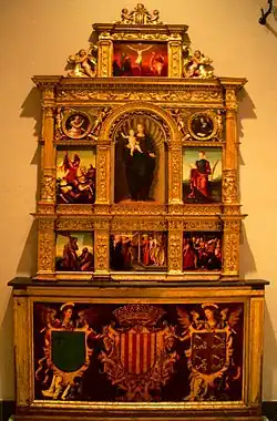 Retablo de la Virgen con el Niño, de Jerónimo Cosida (1569-1572).