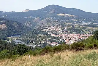 Vista de Retournac.