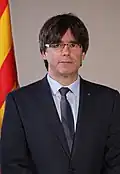 Carles Puigdemont (2016-2017) N. 29 de diciembre de 1962 62&nbsp;años