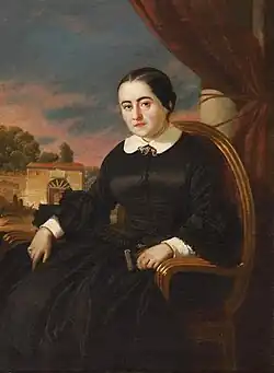 Retrato de dama, ca. 1858.[11]​