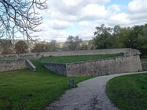 Vista de la gola del revellín