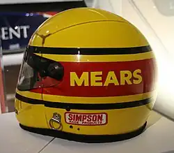 Casco de Rick Mears