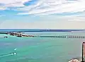 Calzada de Rickenbacker, conexión entre Miami y cayo Vizcaíno.