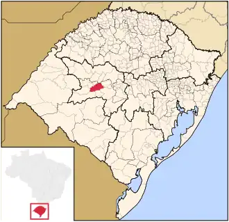 Localización del Municipio de São Pedro do Sul