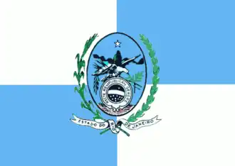 Bandera del estado de Río de Janeiro